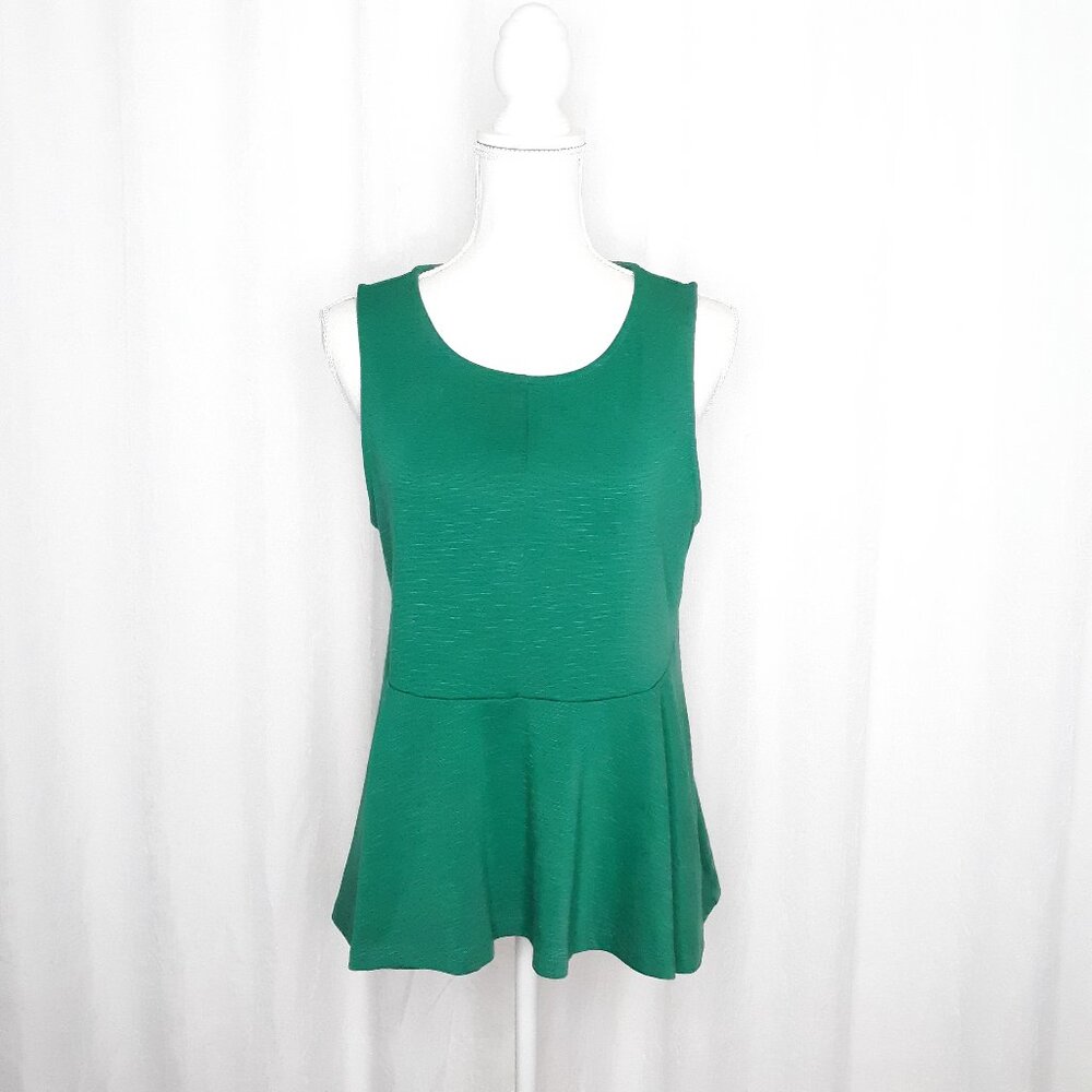 Anthropologie Deletta Savona Peplum Top